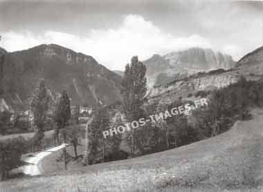 photo ancienne de Saint-Michel-les-Portes et du grand Veymont