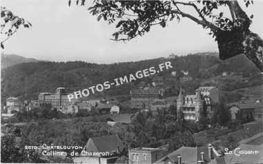  Les collines de Chazeron à Chatel-Guyon en 1950 cpa