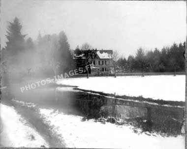  maison bourgeoise à Héricourt dans la vallée de Luzine photo ancienne de 1906