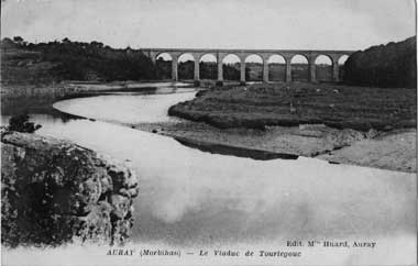Photo ancienne de la commune d'Auray, département du Morbihan