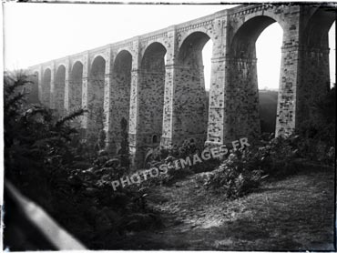 Photo ancienne du viaduc de La Méaugon
