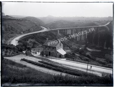 Panorama depuis le cimetiere, photo ancienne de 1911