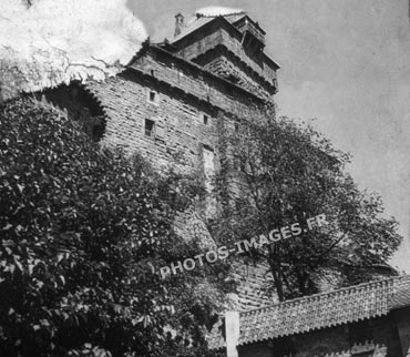 Le donjon du Chateau Haut-koenigsbourg
