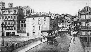 Photo ancienne du pont Beaurepaire à Verdun en carte postale ancienne de 1910