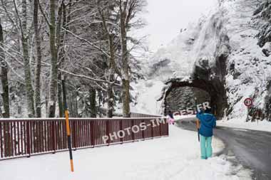 Photo actuelle de la Roche du Diable à la Schlucht