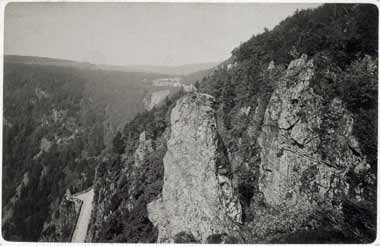 Photo ancienne du col de la Schlucht au début du siècle