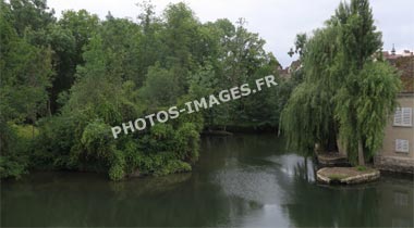 Moret-sur-Loing sur une photo ancienne