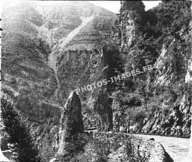 Ancienne photo de la vallée du tanarn de 1947