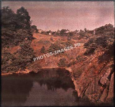 Ancienne photo de la carrière de Bouère