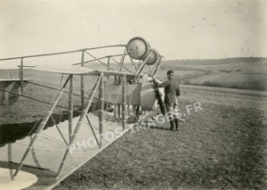 Avion sur le dos, photo de 14-18,WW1