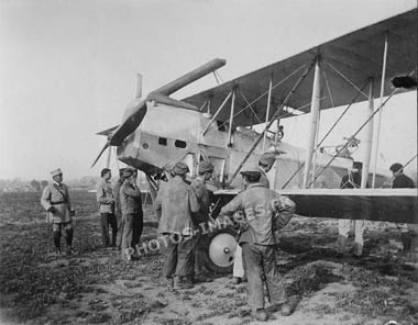 Un gros biplan bombardier photo de 14-18 WW1