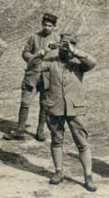 Le photographe photographié à Ippécourt pendant la guerre de 1914-1918 WW1