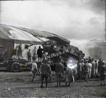 Autochenille en photo pendant la guerre de 14-18 ww1